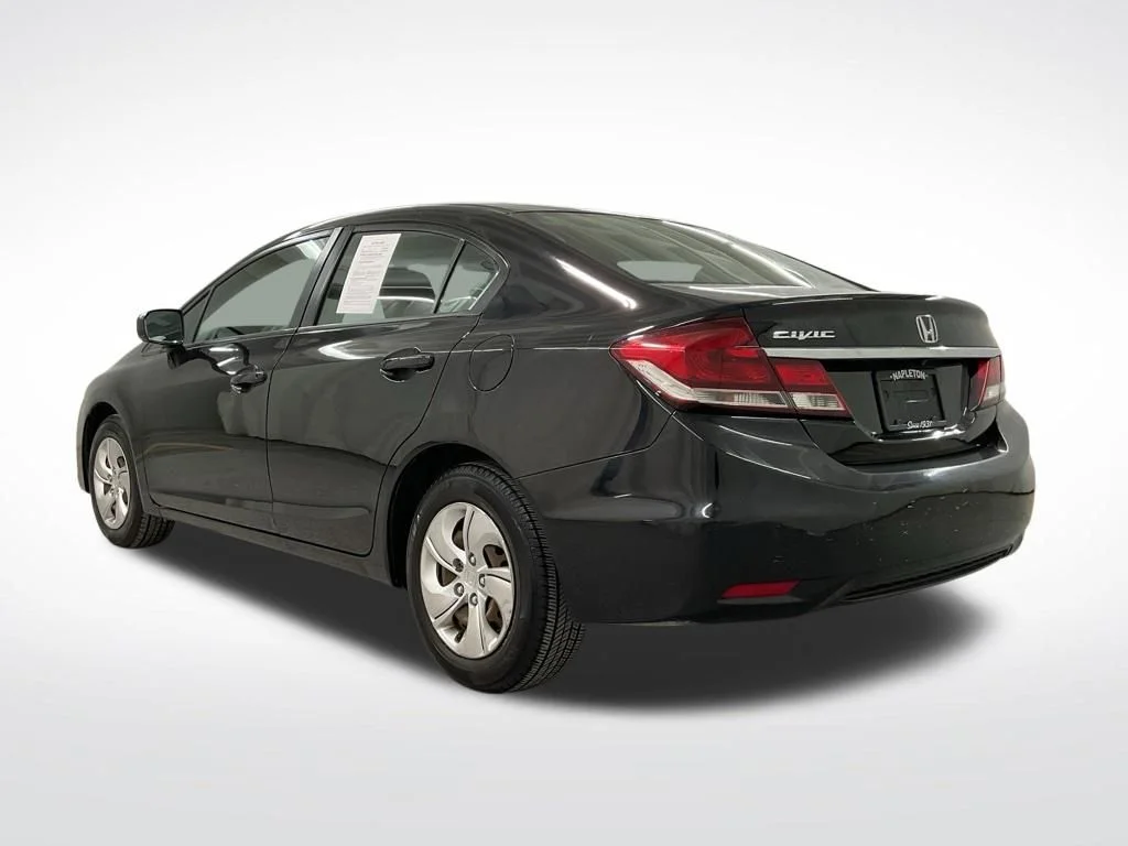 Used 2015 Honda Civic LX with VIN 19XFB2F51FE121493 for sale in Morton Grove, IL