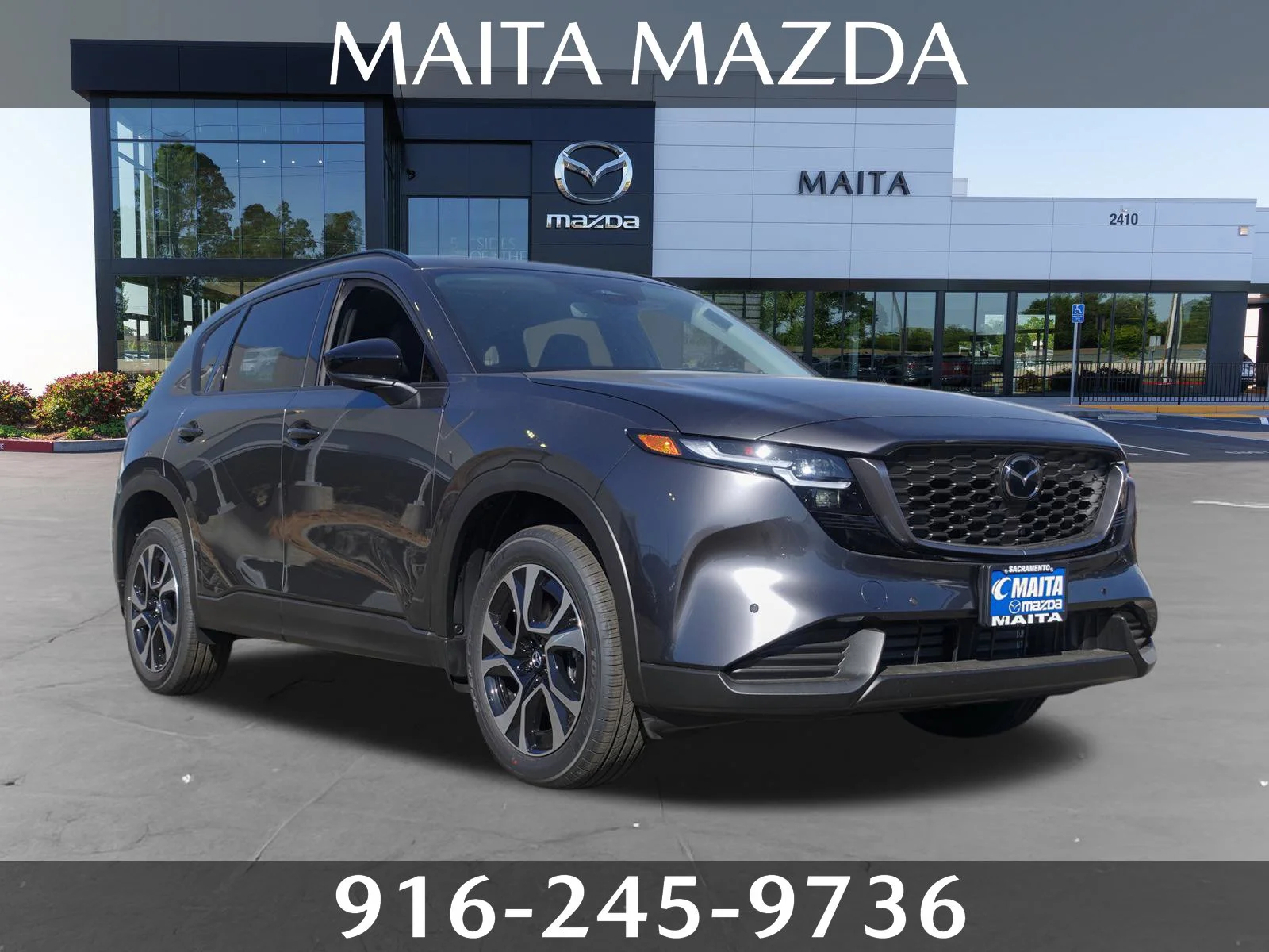 New 2026 Machine Gray Metallic Mazda 2.5 S Preferred image 1