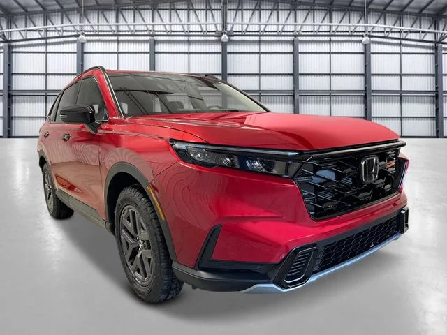 New 2027 Radiant Red Metallic Honda TrailSport Hybrid AWD image 9