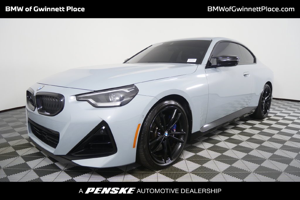 Certified Used 2023 Brooklyn Grey Metallic BMW M240i image 1