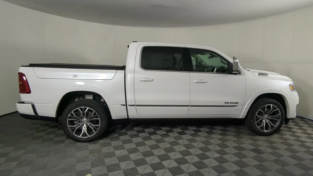 New 2026 Ivory White Tri-Coat Pearl-Coat Exterior Paint RAM Tungsten image 4