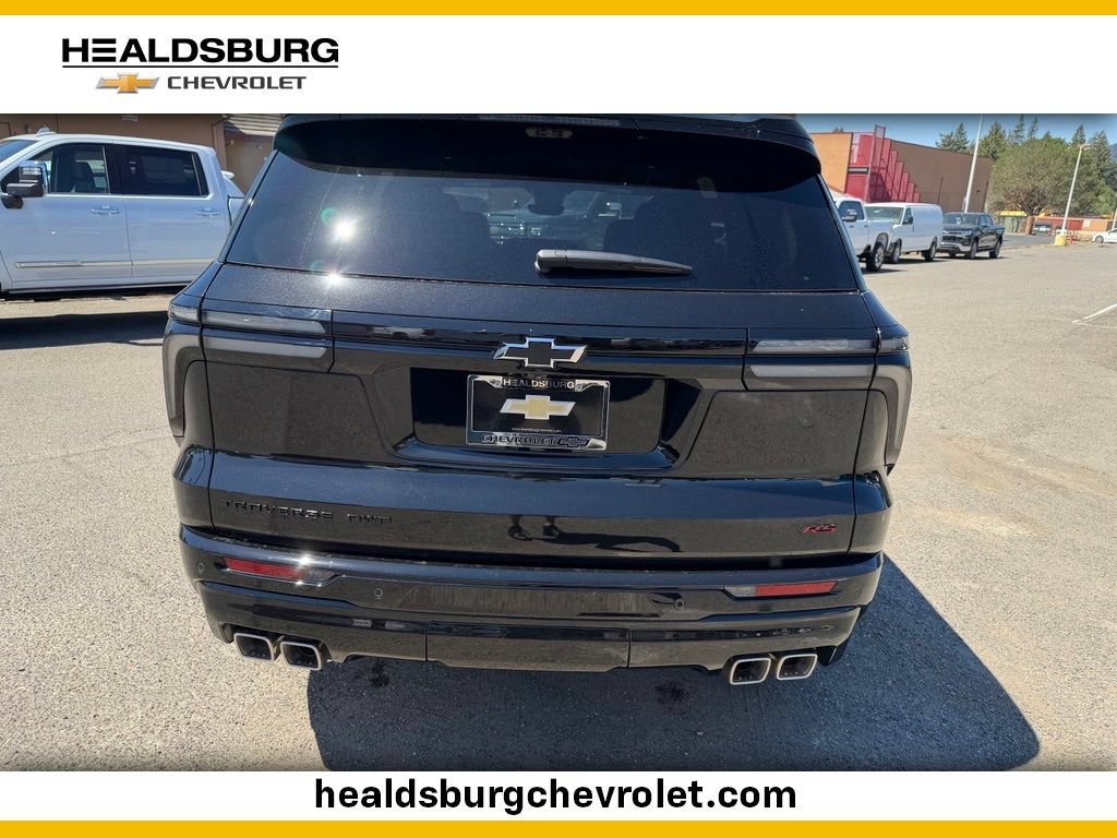 New 2026 Mosaic Black Metallic Chevrolet RS image 4