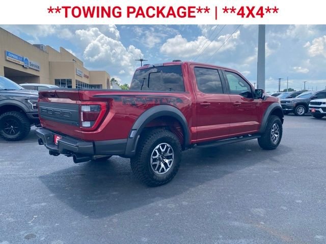 Used 2023 Rapid Red Metallic Tinted Clearcoat Ford Raptor image 9