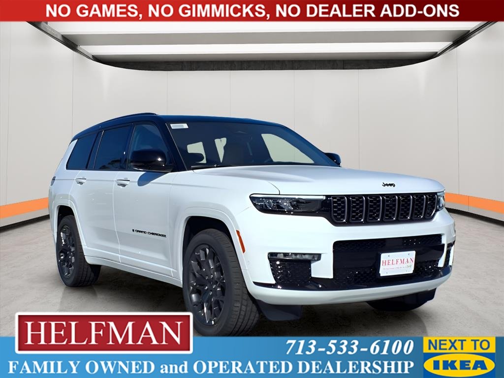 New 2025 Bright White Clear-Coat Exterior Paint Jeep Summit image 1