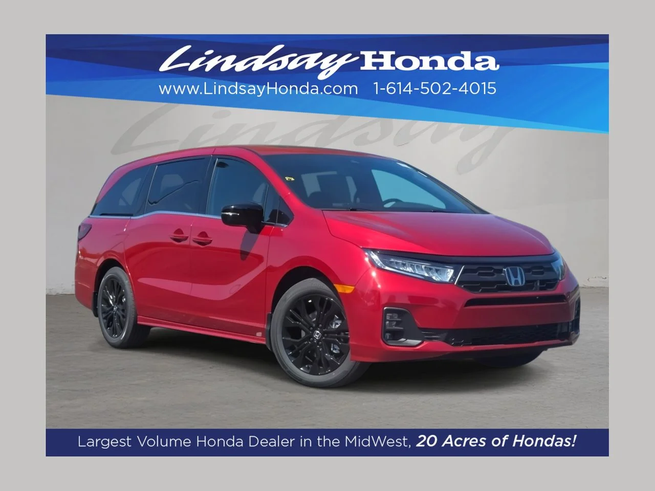 New 2026 Radiant Red Metallic II Honda Sport-L image 1