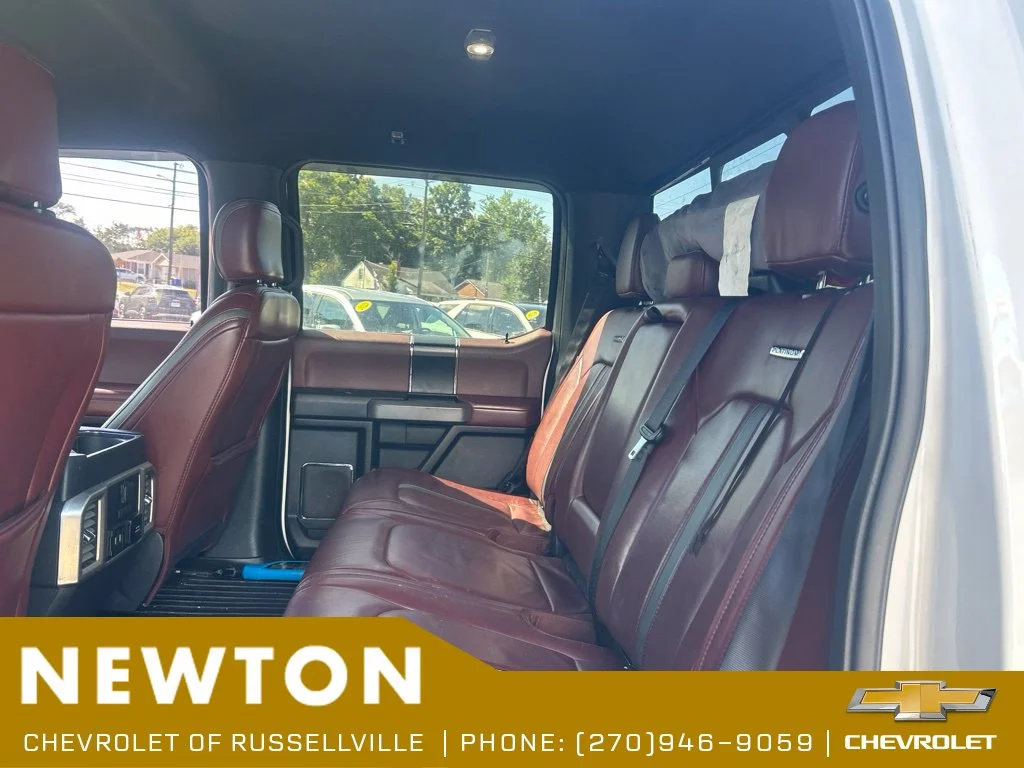 Used 2018 White Platinum Clearcoat Metallic Ford Platinum image 10