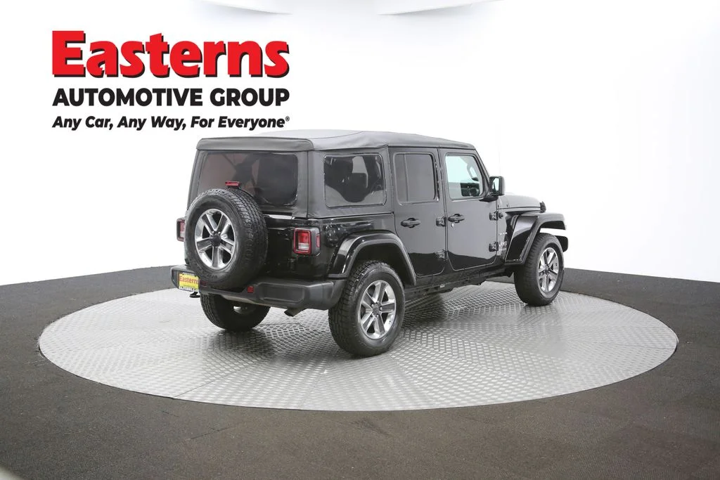 Used 2021 Black Jeep Unlimited Sahara image 38