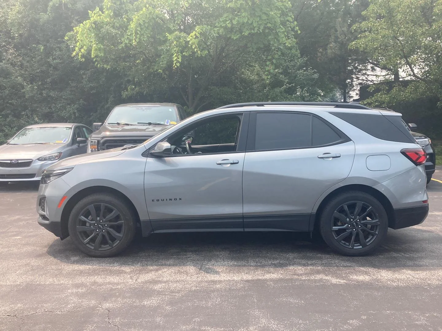 Used 2024 Sterling Gray Metallic Chevrolet RS image 4