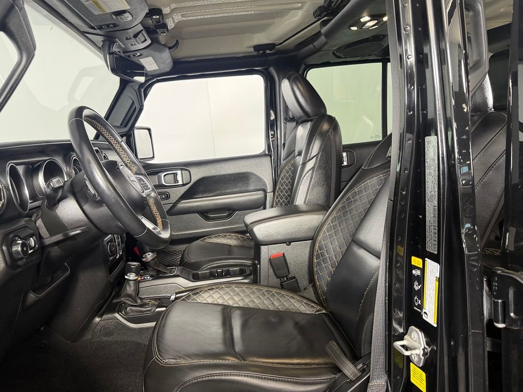 Used 2021 Black Jeep Unlimited Sahara High Altitude image 20