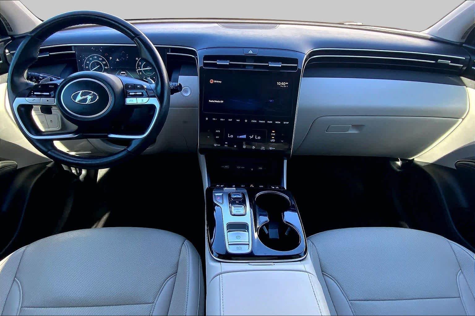 Used 2022 Amazon Gray Hyundai Limited image 13