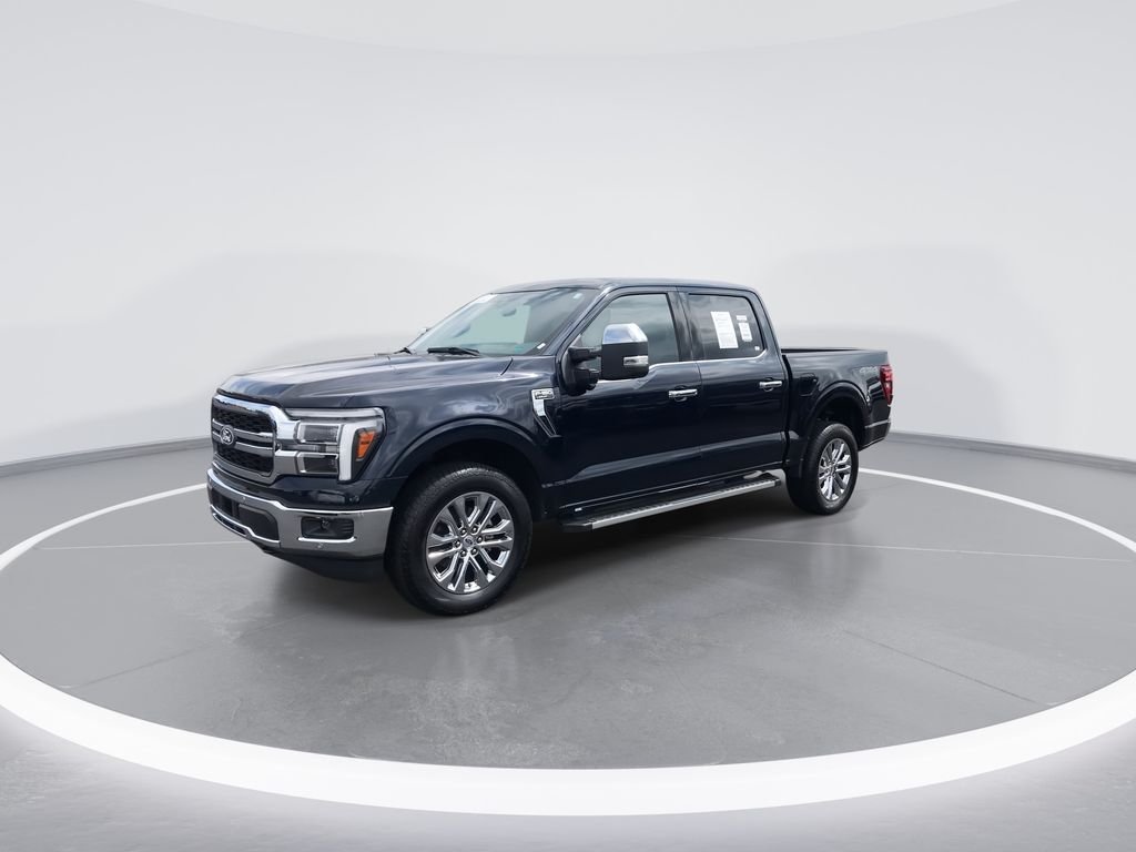 Certified Used 2025 Blue Ford Lariat image 4