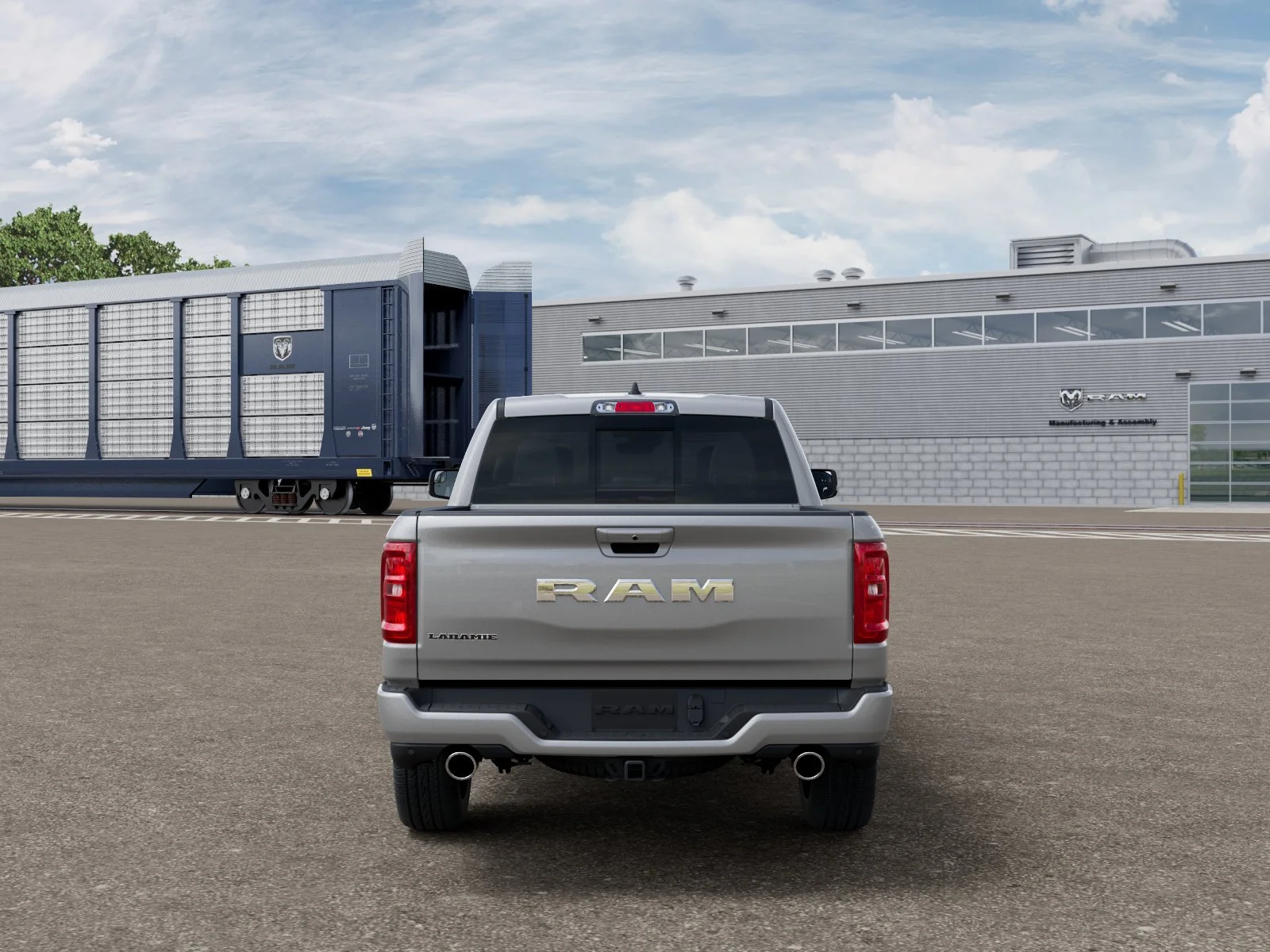 New 2026 Silver Zynith Exterior Paint RAM LARAMIE image 7