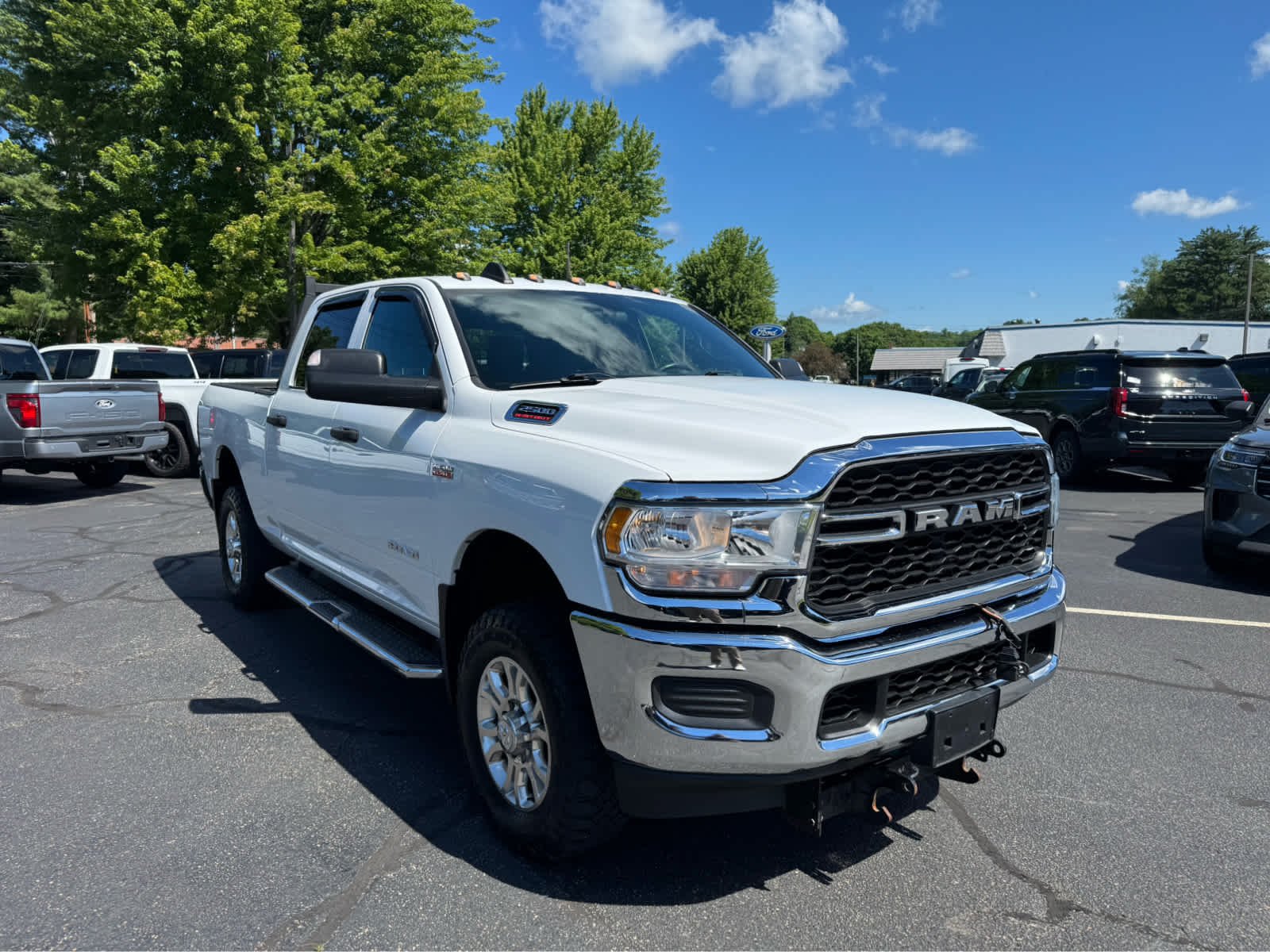 Used 2021 Bright White Clearcoat Ram Tradesman image 8