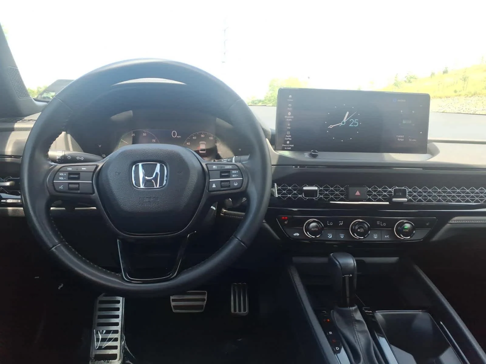 Certified Used 2025 Crystal Black Pearl Honda Sport image 14