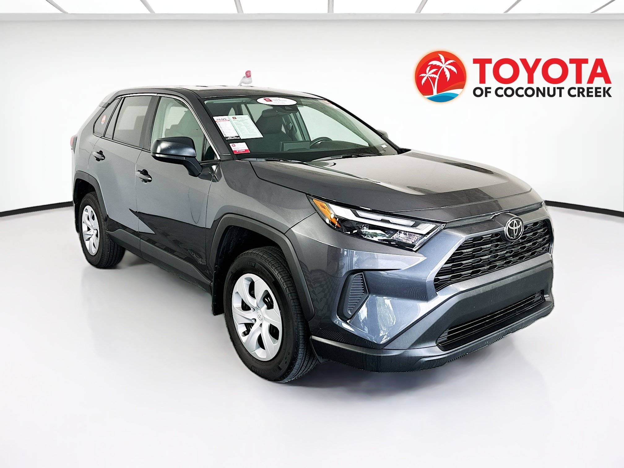 Certified Used 2025 Magnetic Gray Metallic Toyota LE image 1