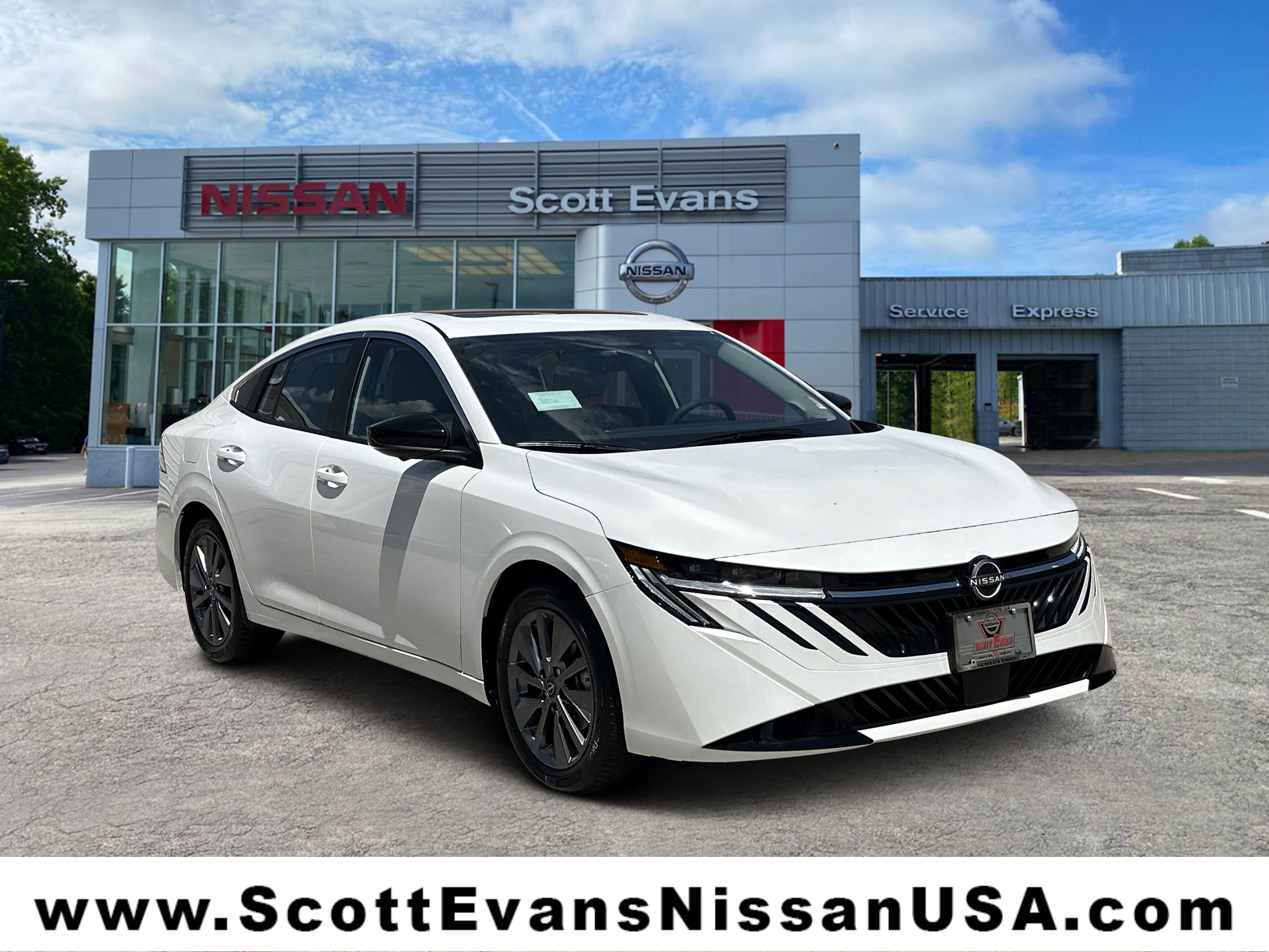 New 2026 Aspen White Tricoat Nissan SL image 1