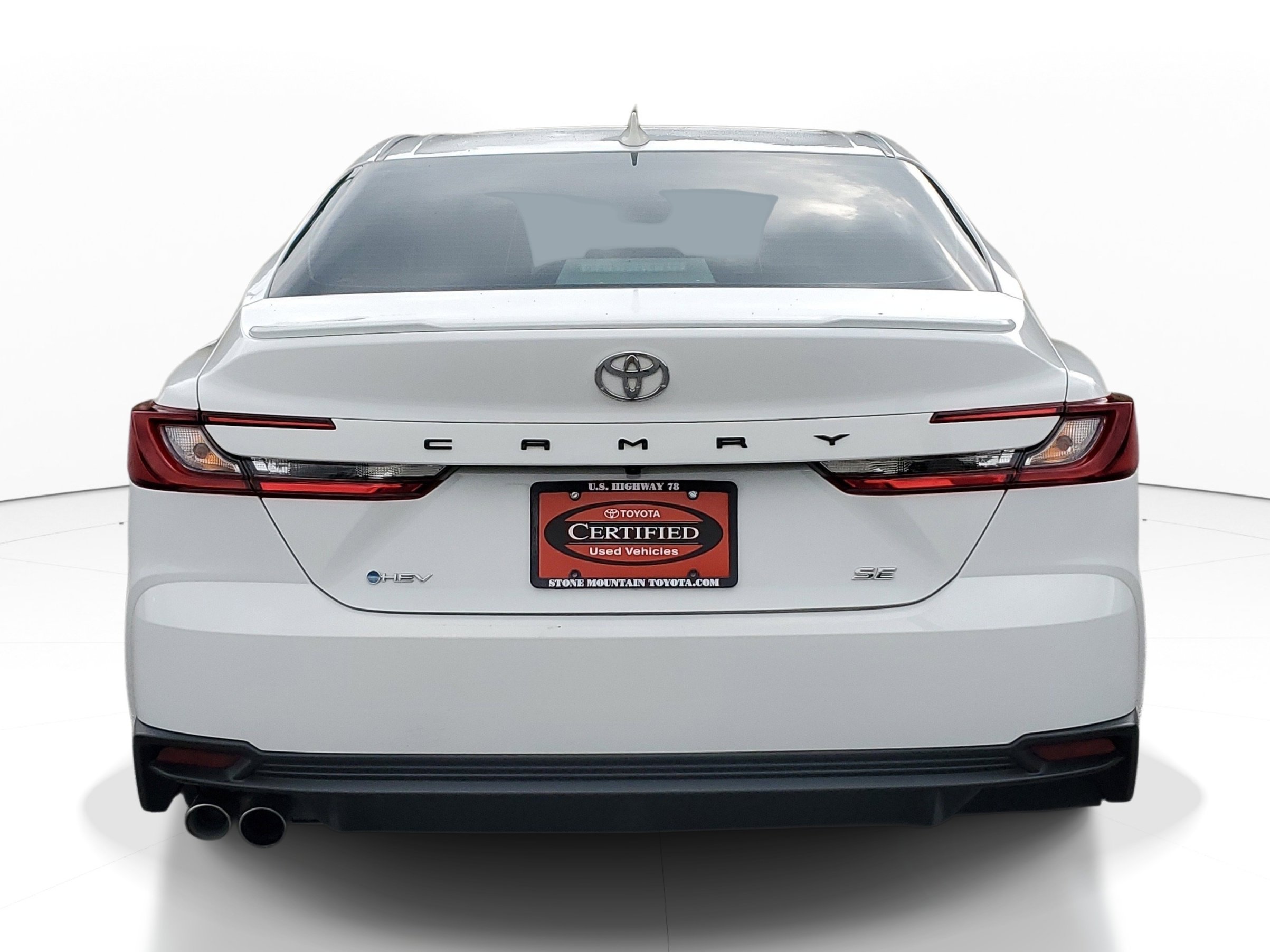 Used 2025 White Toyota SE image 4