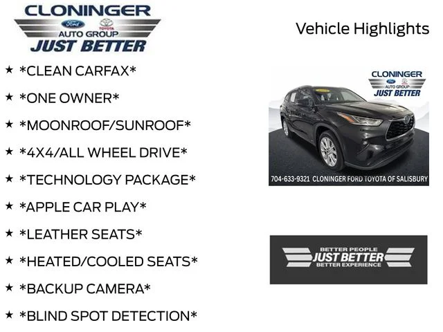 Used 2024 Black Toyota Limited image 3