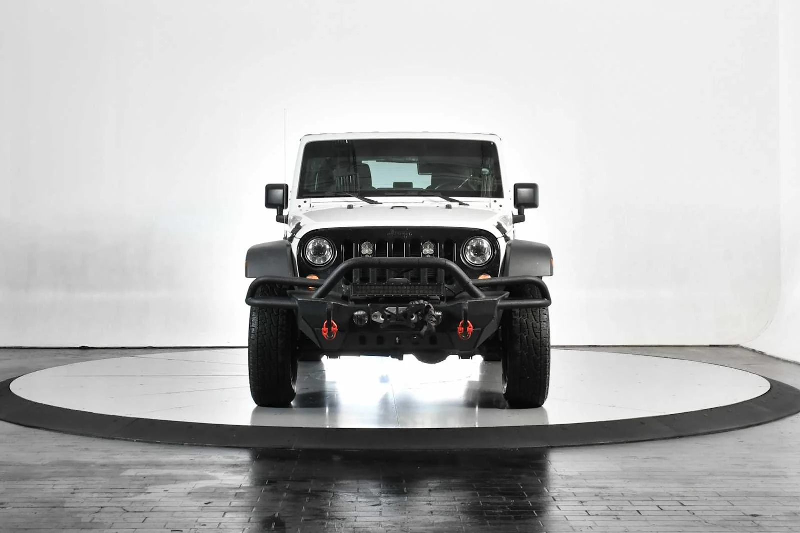 Used 2017 Bright White Clearcoat Jeep Willys Wheeler image 9