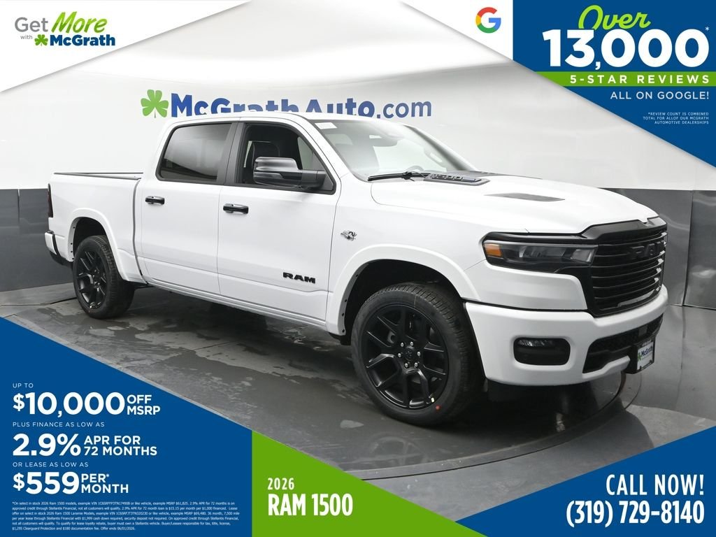 2026 RAM 1500 Laramie 4x4 Crew Cab 5'7's photo