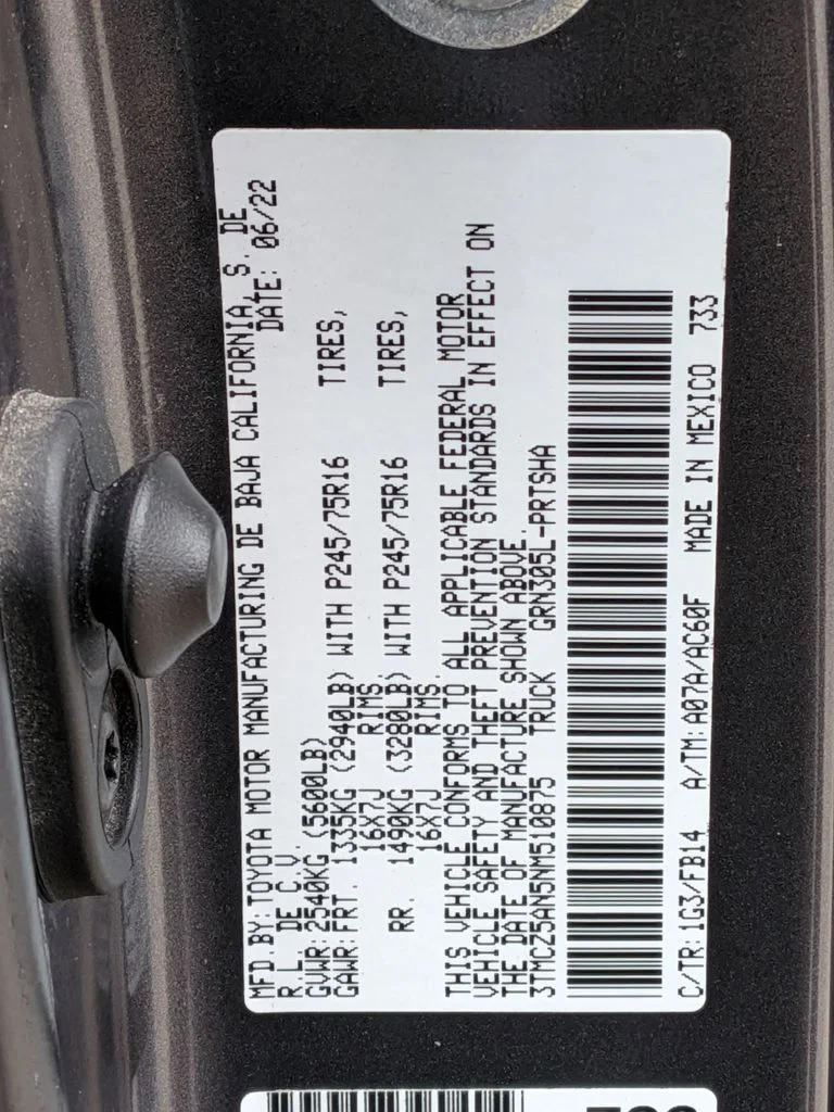 Used 2022 Gray Toyota SR image 29