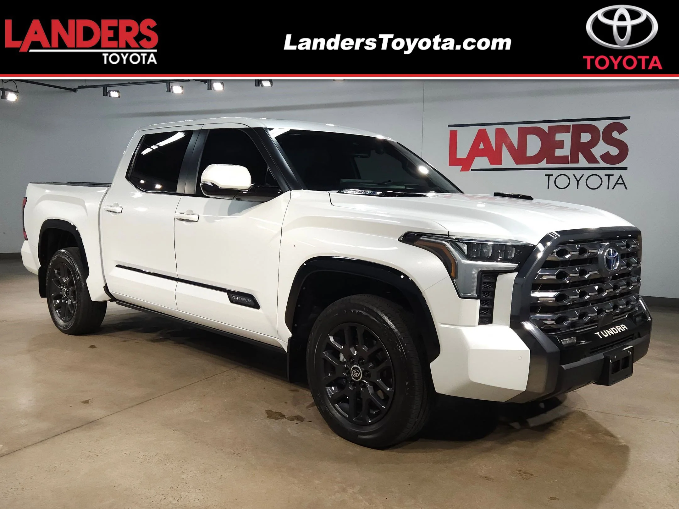 Used 2024 Wind Chill Pearl Toyota Platinum Hybrid image 1