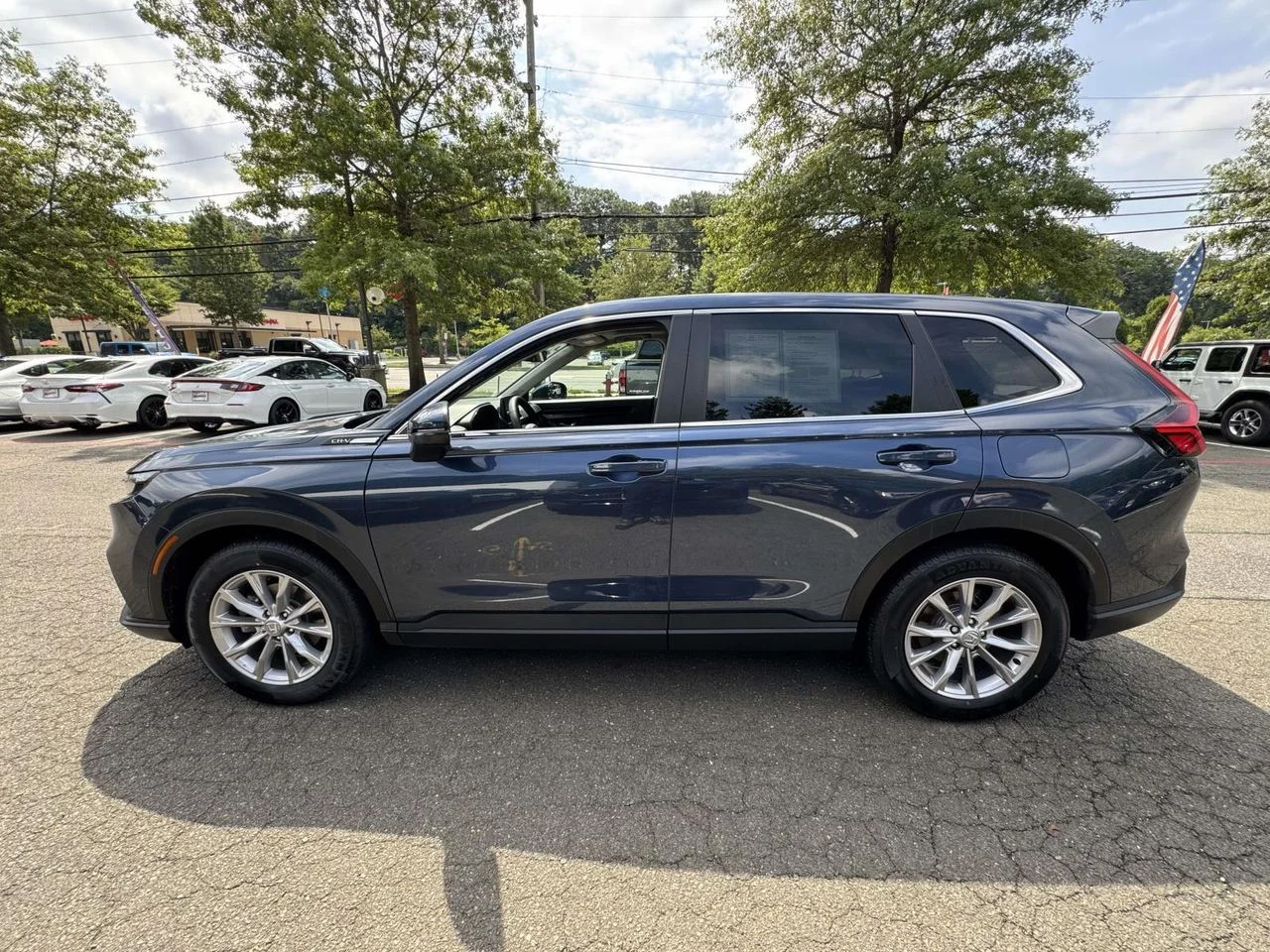 Used 2025 Blue Honda EX-L AWD image 4