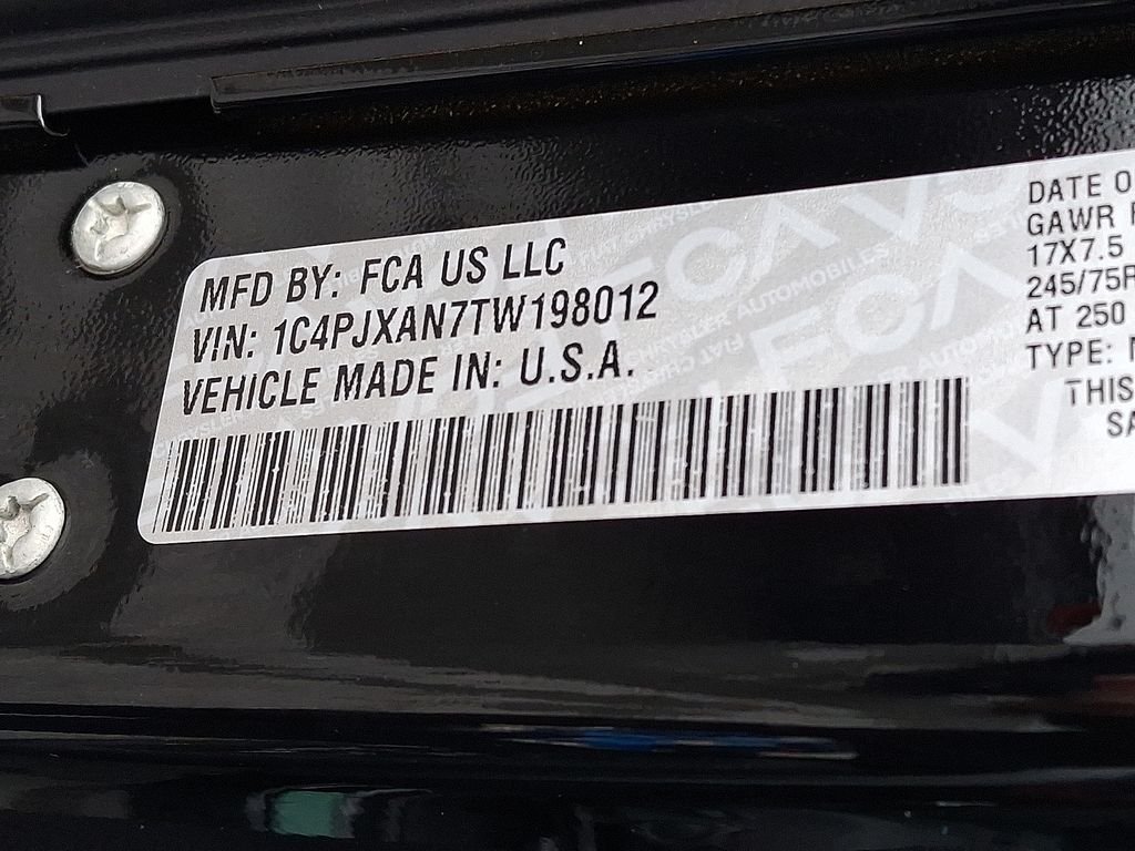 New 2026 Black Clearcoat Jeep Sport image 17