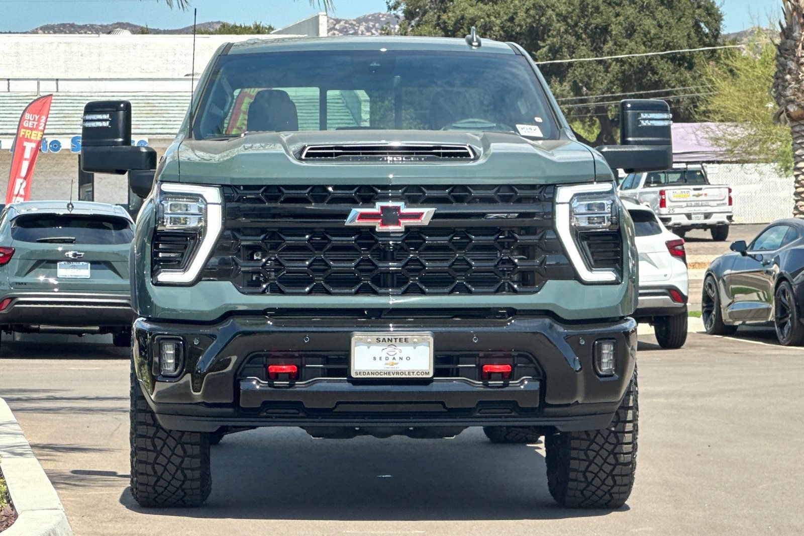 New 2026 Cypress Gray Chevrolet ZR2 image 9