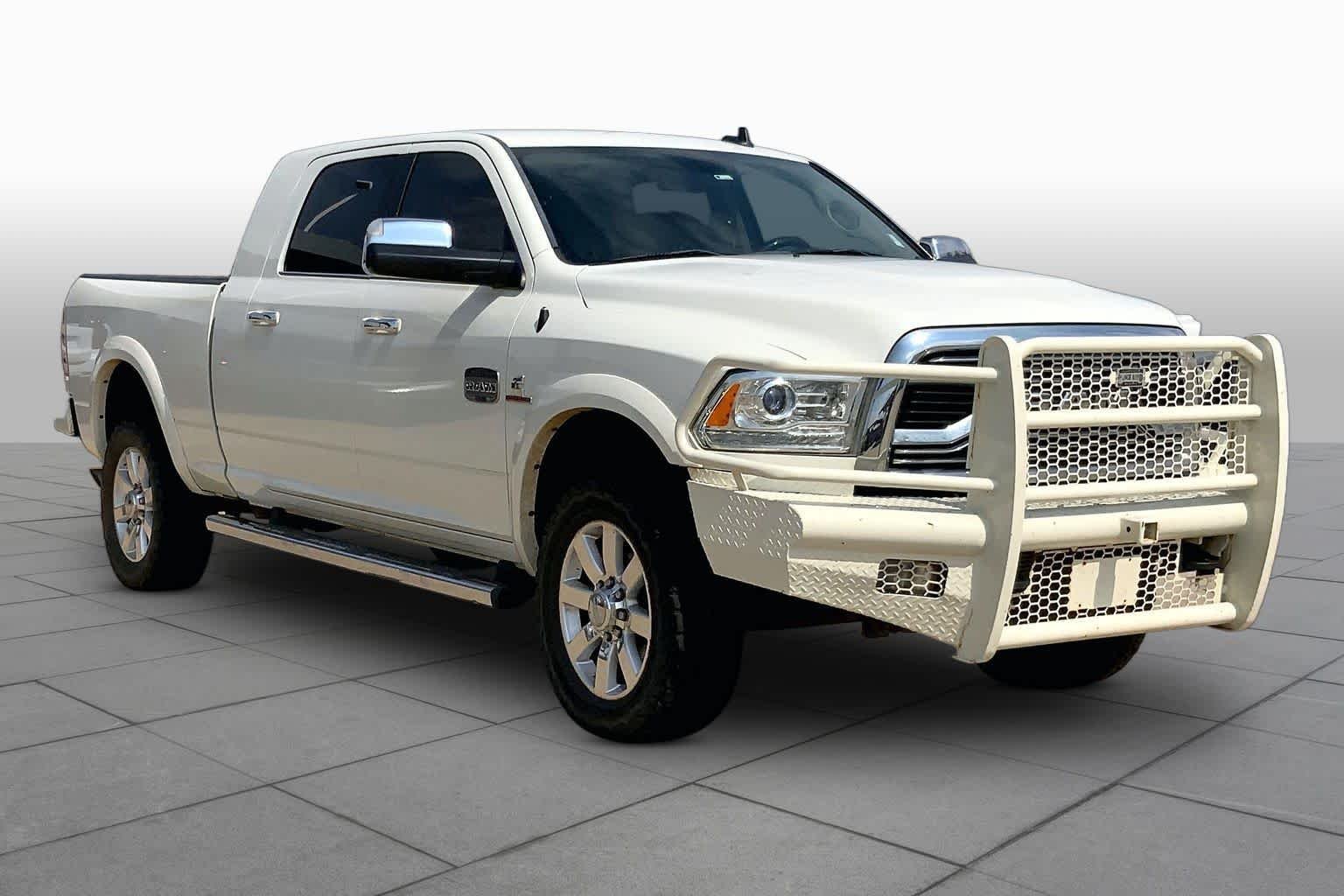 Used 2017 Pearl White Ram Longhorn image 3
