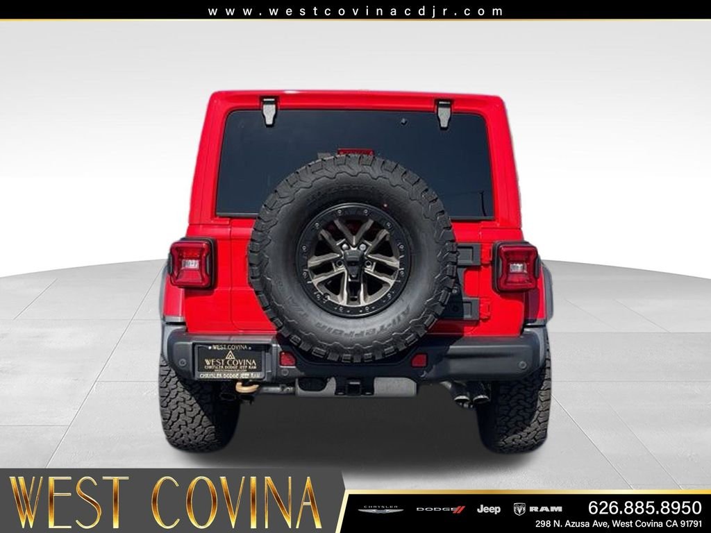 New 2024 Firecracker Red Clear-Coat Exterior Paint Jeep Rubicon 392 image 6