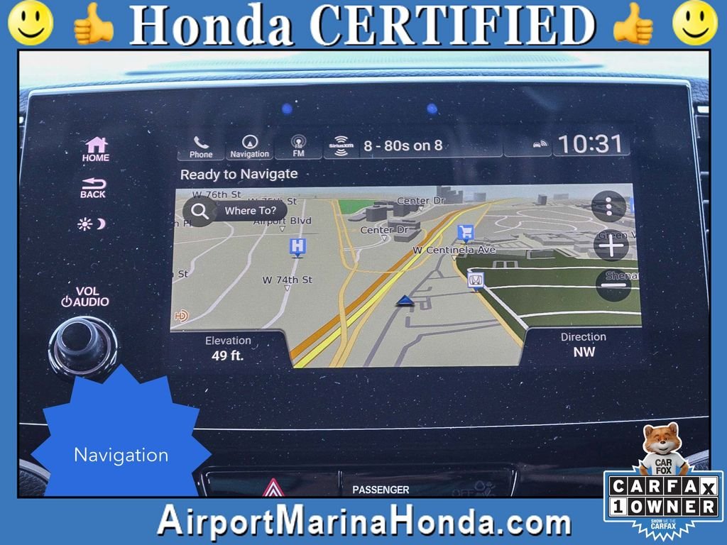 Certified Used 2022 Modern Steel Metallic Honda AWD ELITE image 8