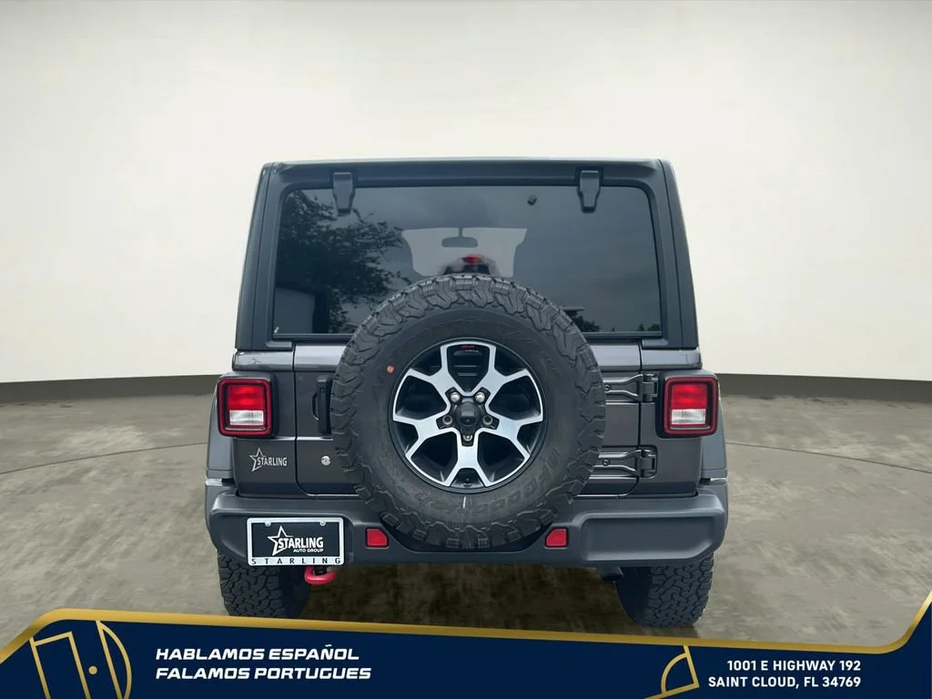 Used 2020 Gray Jeep Rubicon 4x4 image 5