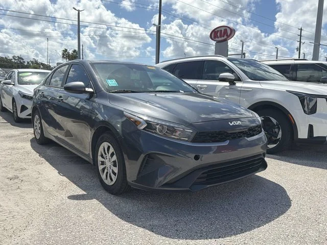 Used 2023 Gray Kia LX image 4