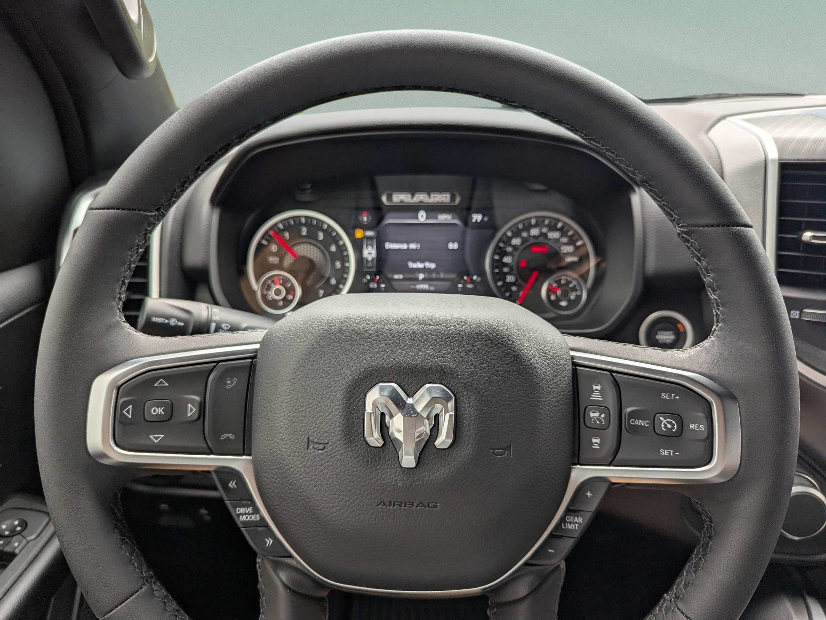 New 2026 Diamond Black Crystal Pearlcoat RAM Big Horn image 24