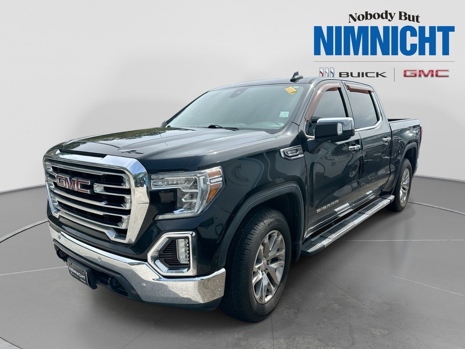 Certified Used 2021 ONYX BLACK GMC SLT image 1
