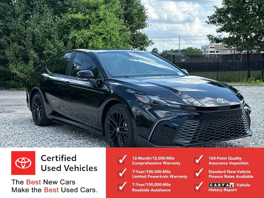 Used 2026 Midnight Black Metallic Toyota SE image 1