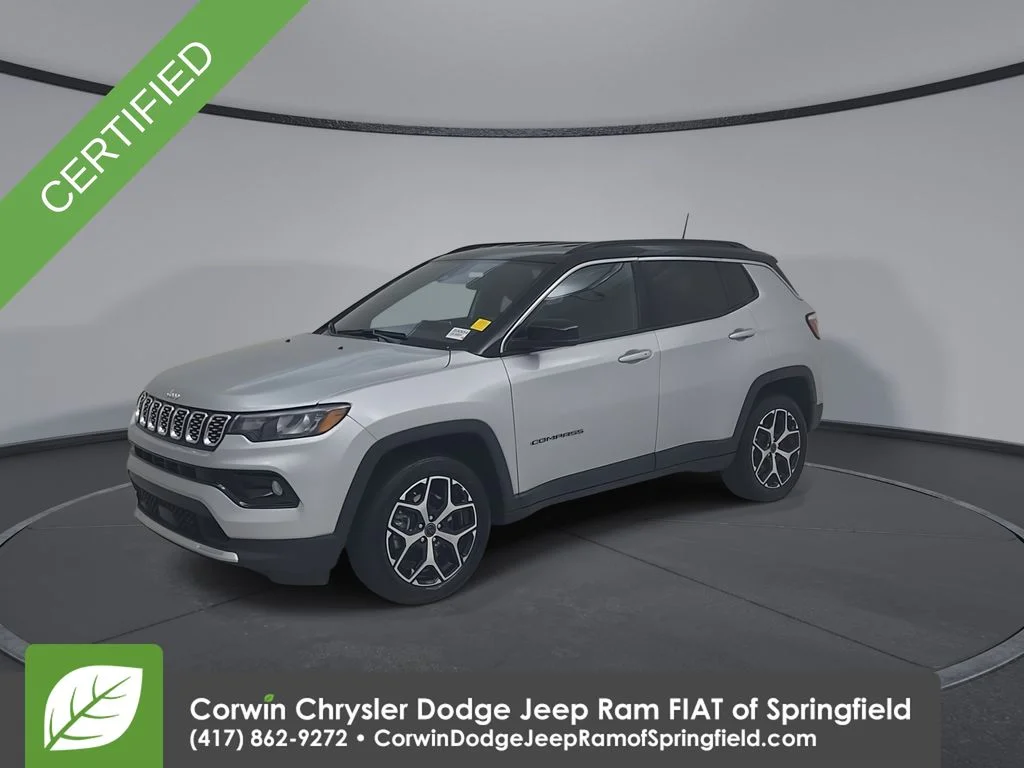 Certified Used 2025 Silver Jeep Limited image 7