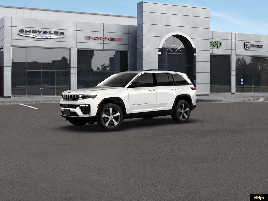 New 2026 Bright White Clear-Coat Exterior Paint Jeep Limited image 1