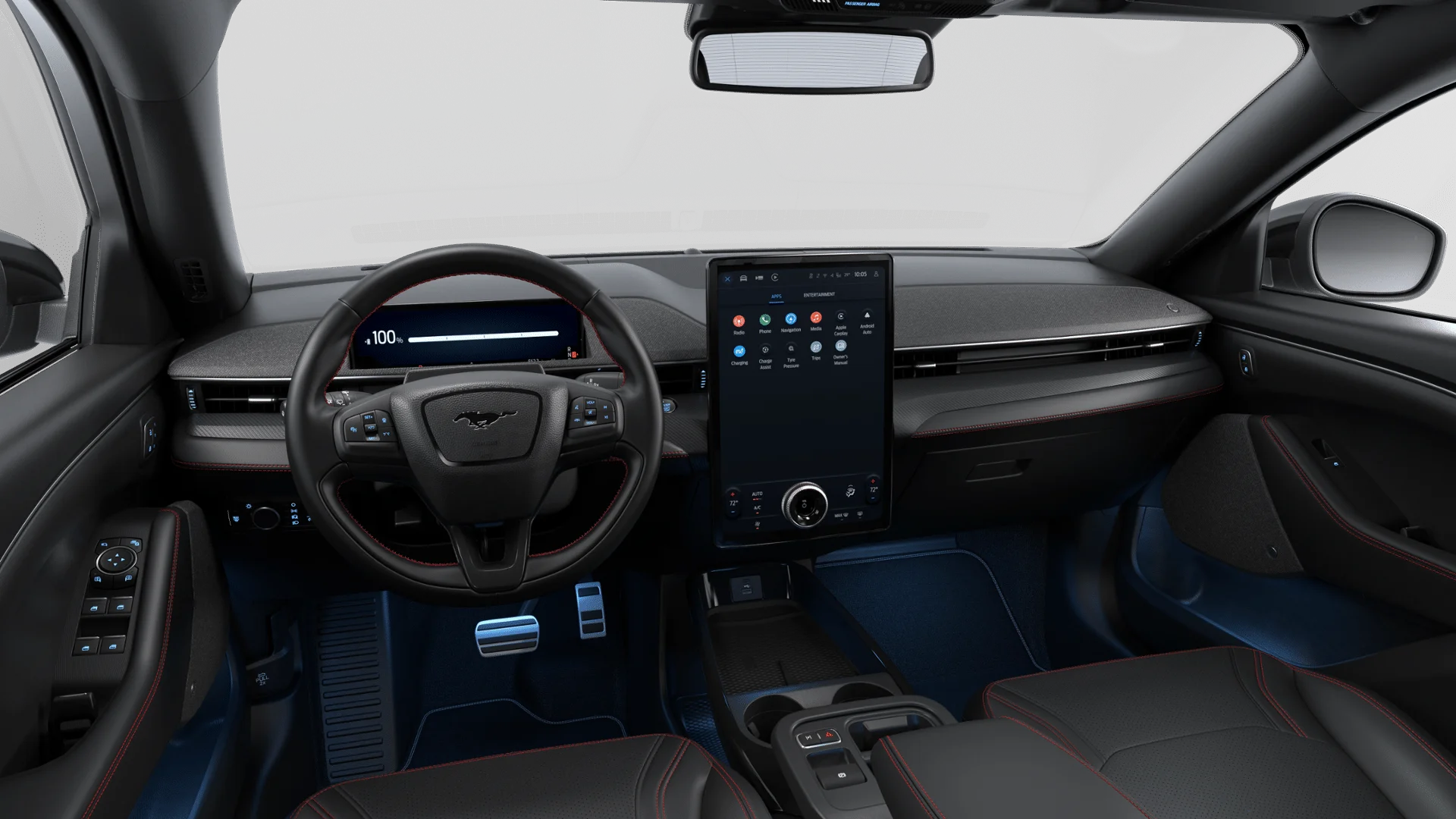 New 2026 Shadow Black Ford Premium image 7