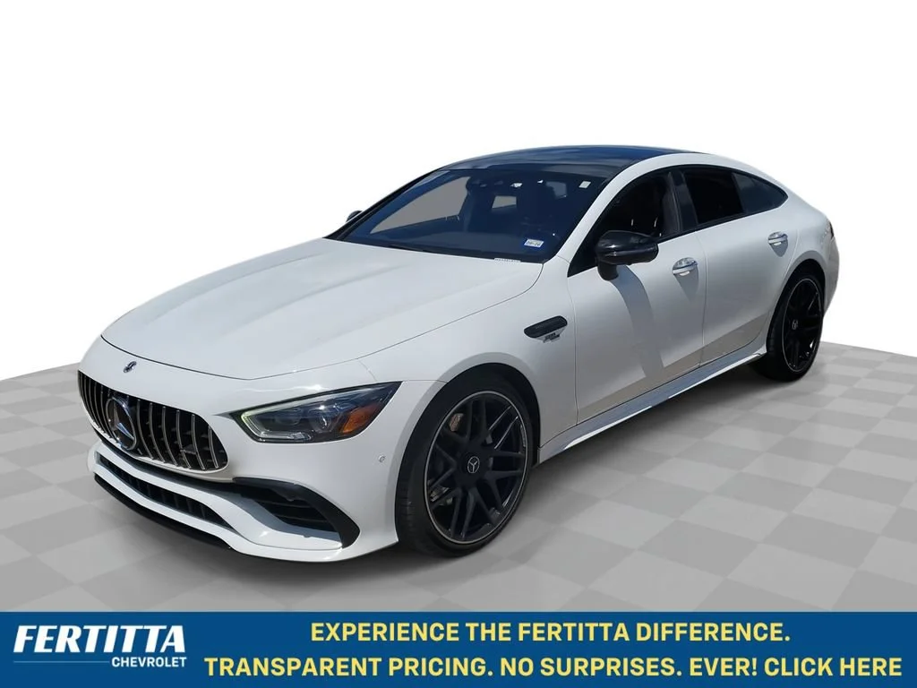 Used 2021 White Mercedes-Benz AMG® GT 53 image 1