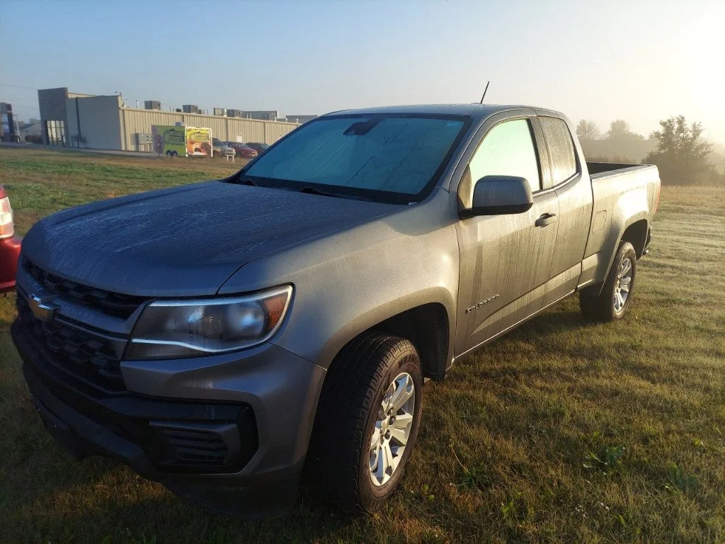 Certified Used 2021 Gray Chevrolet LT image 2