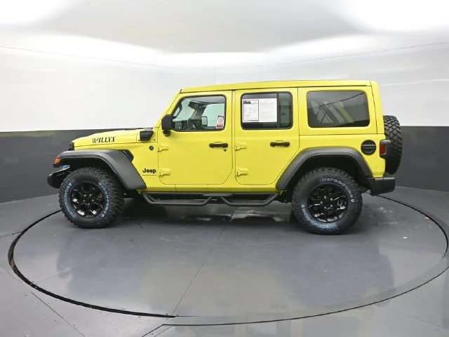 Used 2023 Yellow Jeep Willys 4xe image 7
