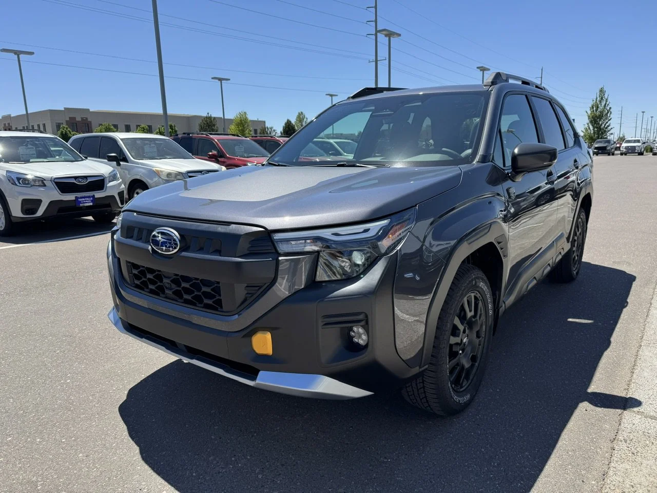 New 2026 Magnetite Gray Metallic Subaru Wilderness image 3