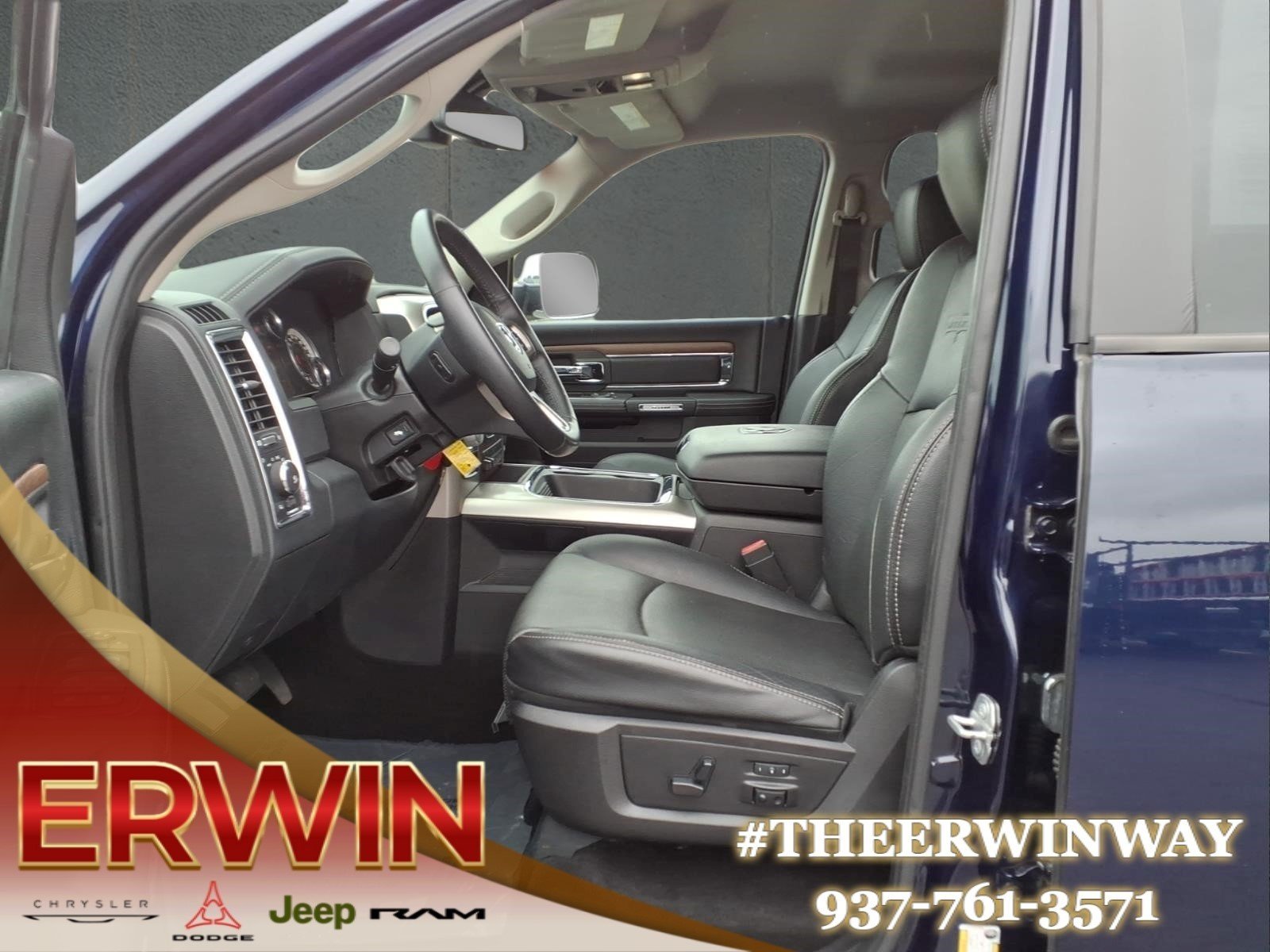 Used 2016 Blue Streak Pearl Coat RAM Laramie image 13