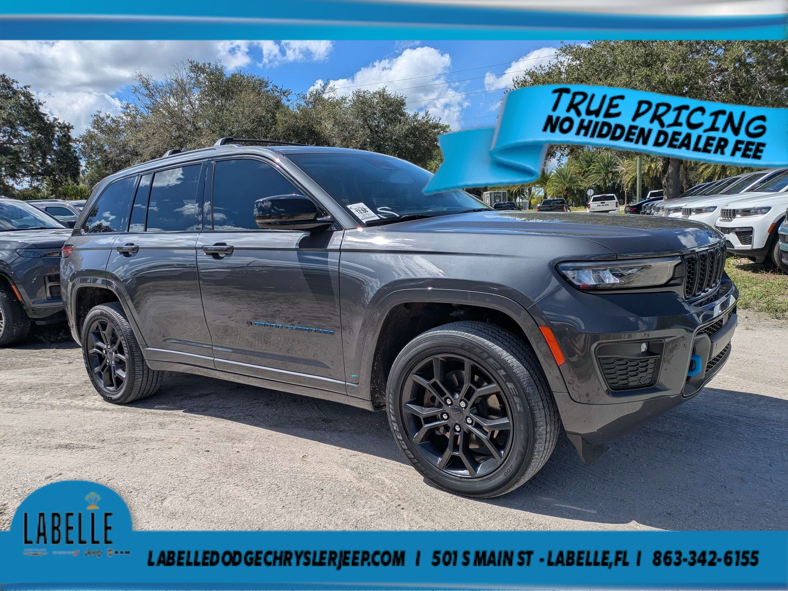 Used 2023 Baltic Gray Metallic Clearcoat Jeep 30th Anniversary image 1