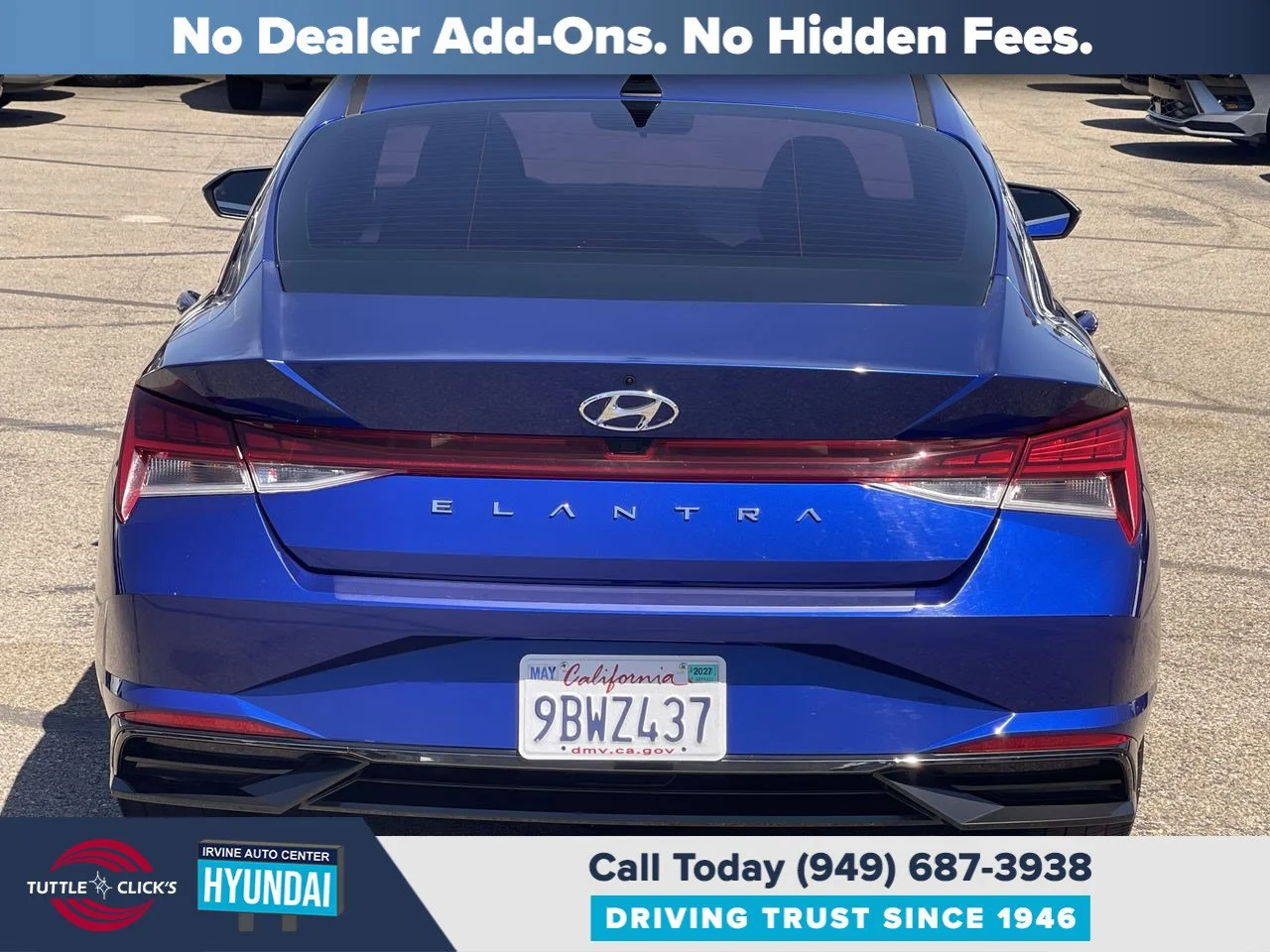 Used 2022 Intense Blue HYUNDAI SEL image 14
