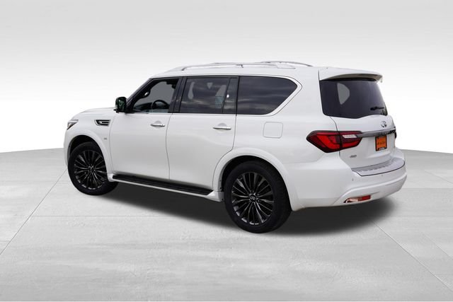 Certified Used 2020 White INFINITI LUXE image 8