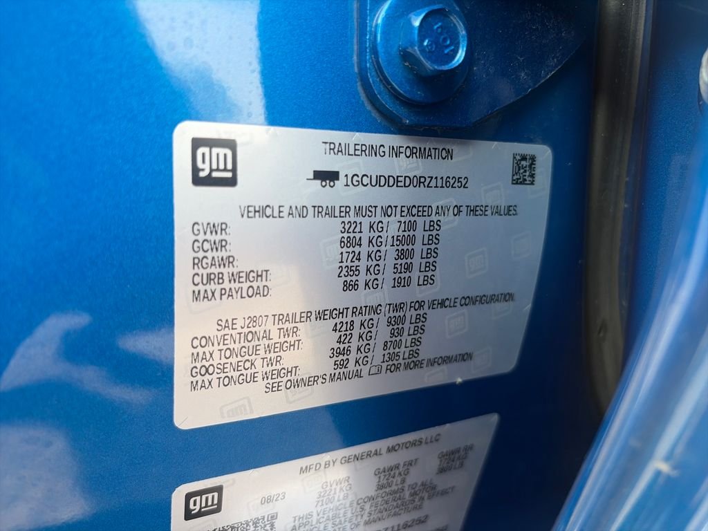 Used 2024 Blue Chevrolet LT image 28