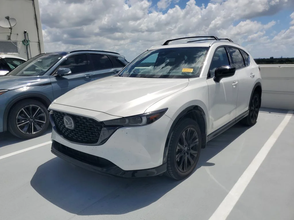 Used 2024 Rhodium White Metallic Mazda 2.5 Carbon Turbo image 1